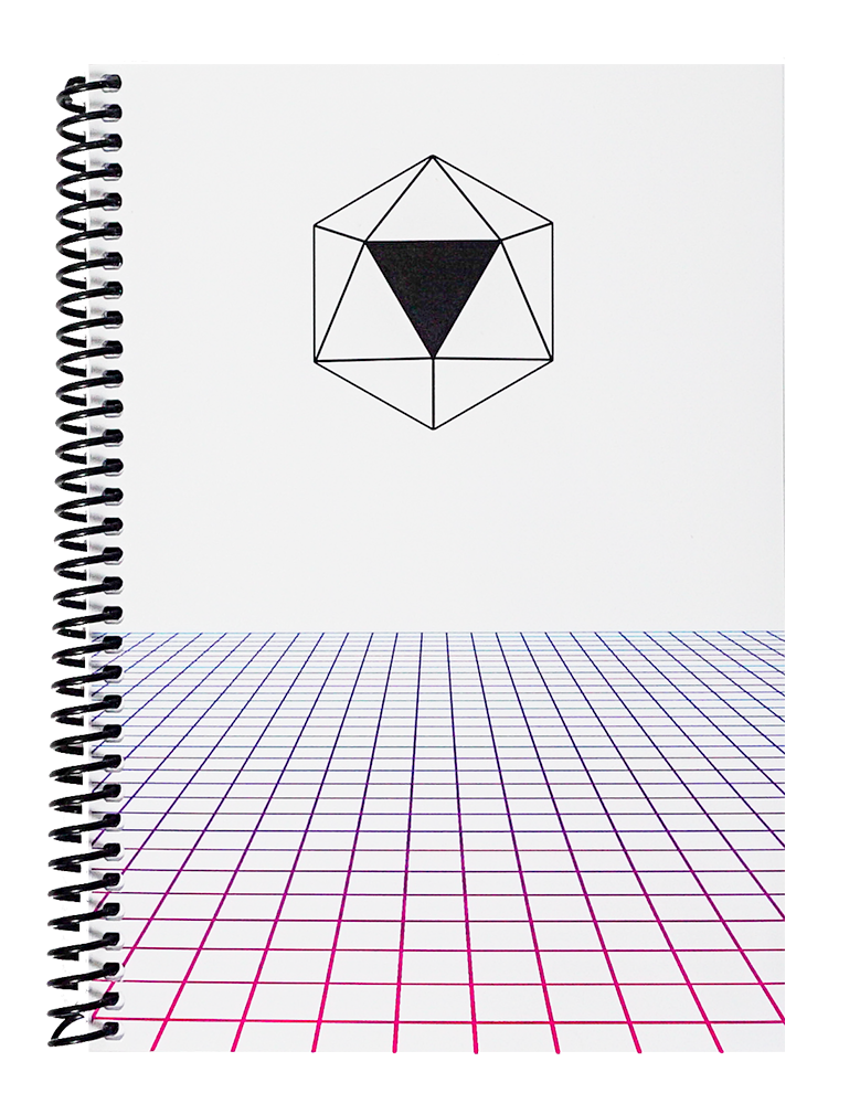 RoverBook the 5e Notebook - Neon Cover