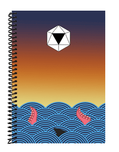 RoverBook the 5e Notebook - Depths Cover